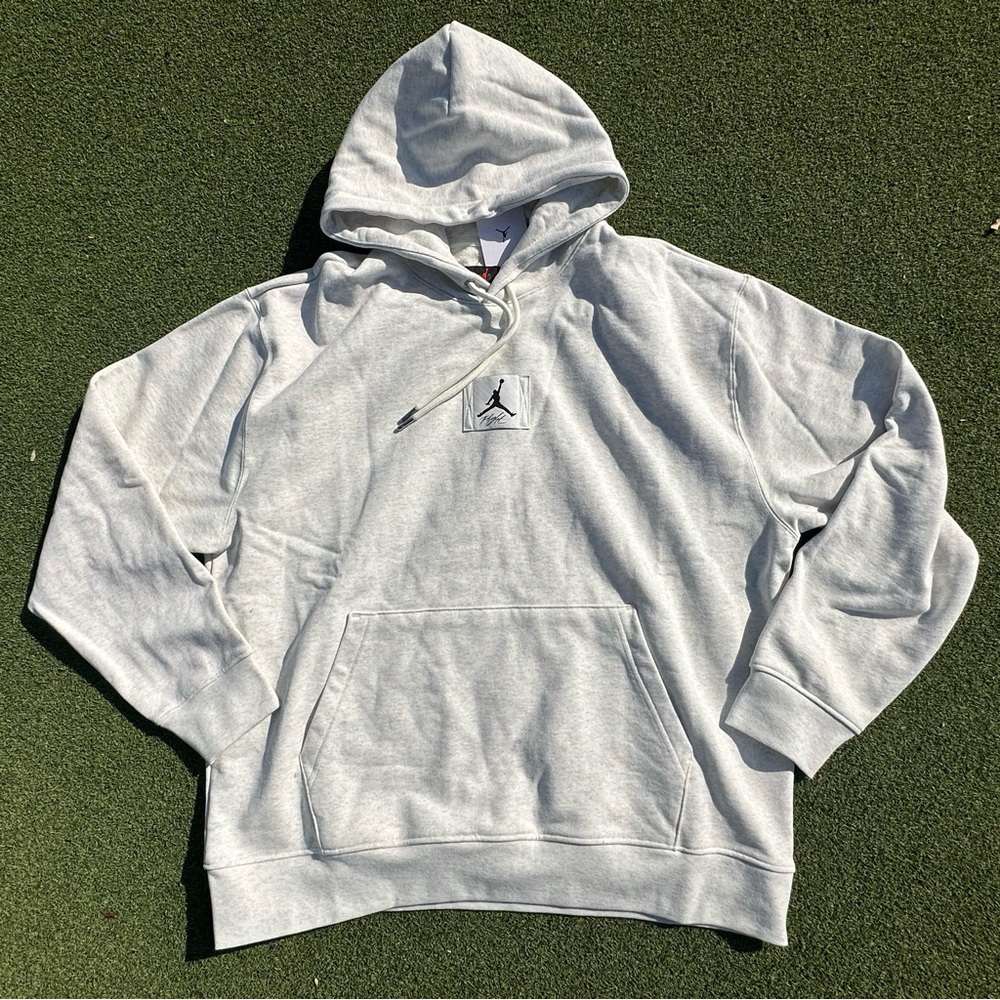 Air Jordan Flight Fleece Sail Hoodie Size XL Mens | NWT